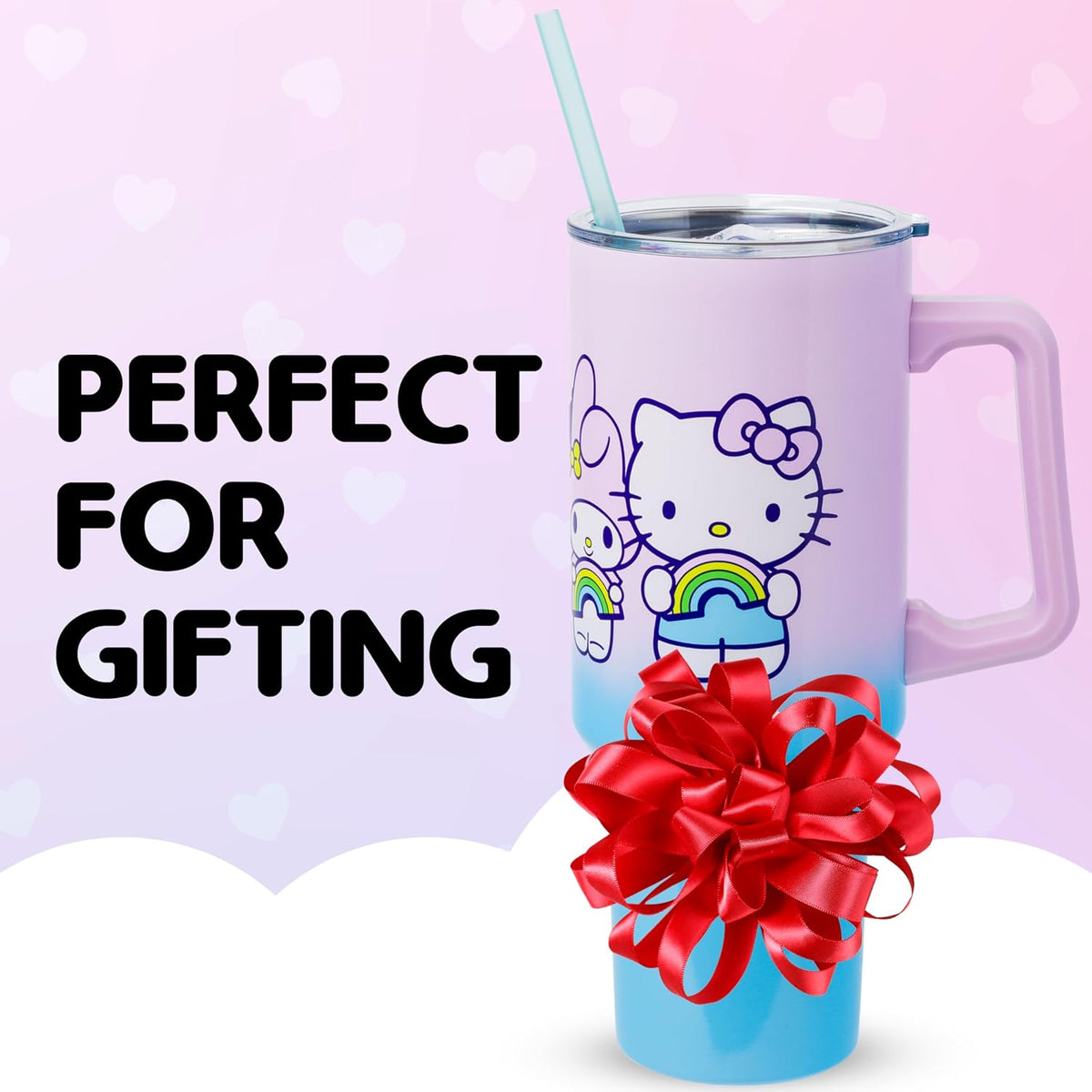 Sanrio Hello Kitty and Friends Stainless Steel Tumbler, 40Oz