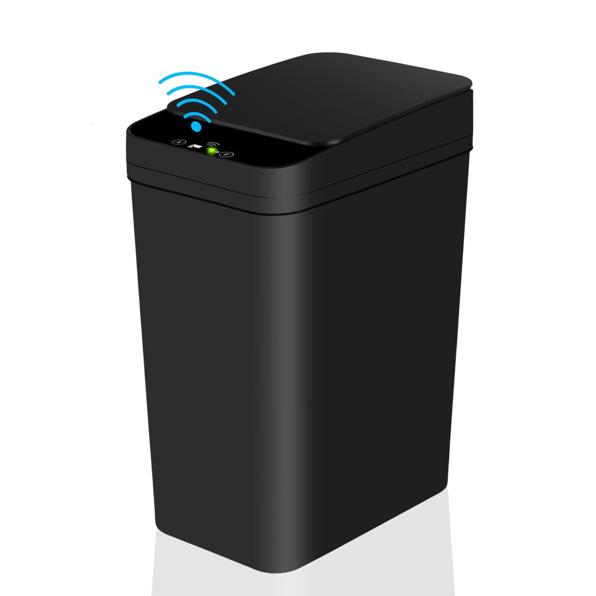 Anborry Bathroom Smart Touchless Trash Can 2.2 Gallon Automatic Motion Sensor Rubbish Can with Lid Electric Narrow Small Garbage Bin for Kitchen, Office, Living Room, Toilet, Bedroom, RV