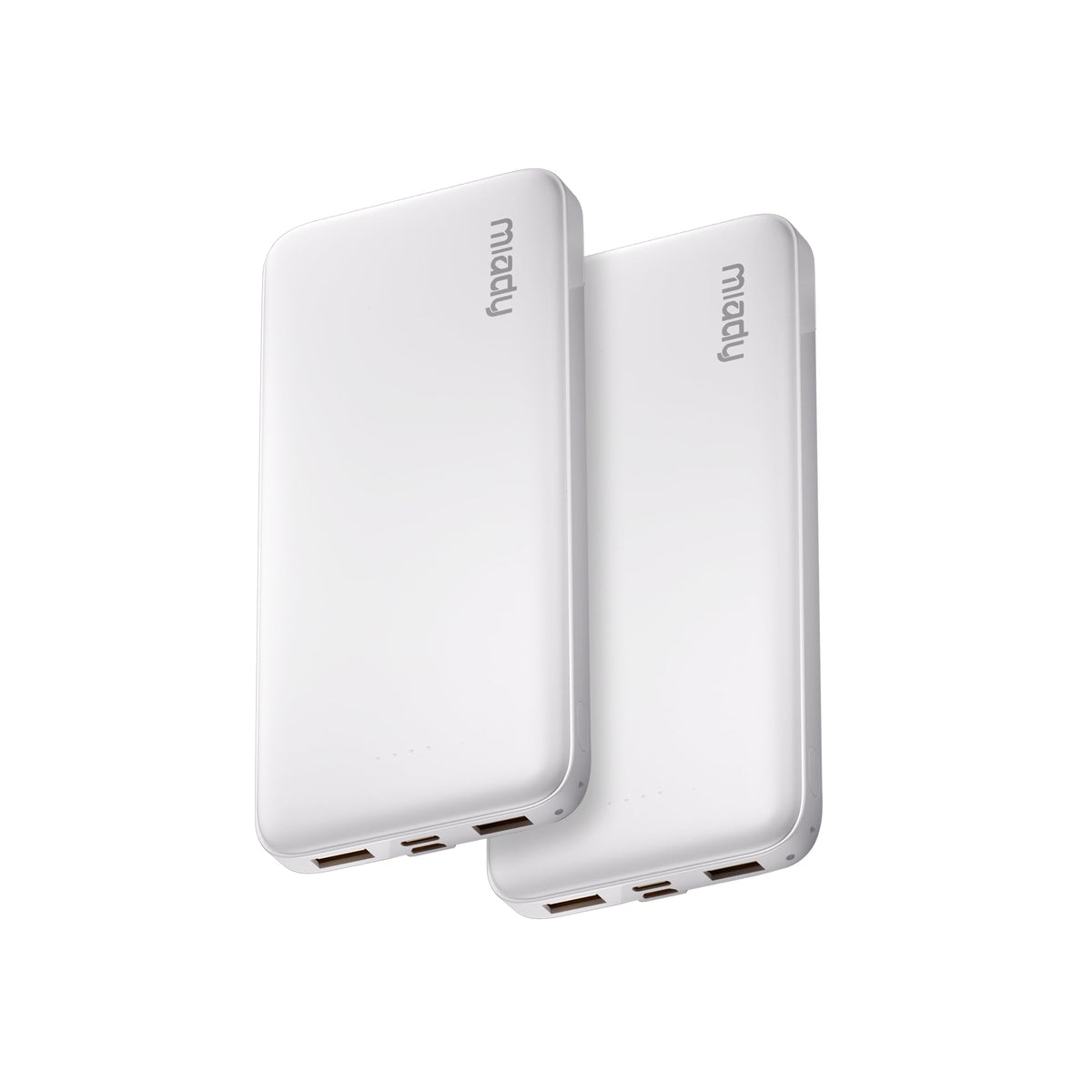 10,000mAh Portable Power Bank – 2 Pack