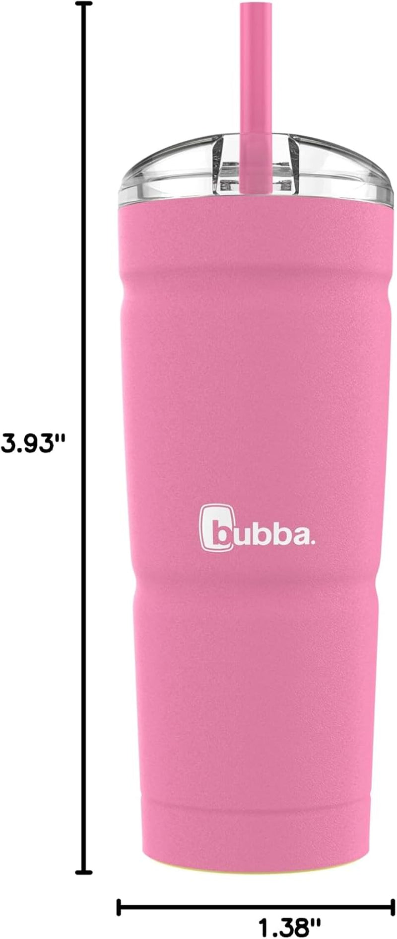 Envy S Stainless Steel Tumbler 24Oz. Water Bottle Medium Azalea