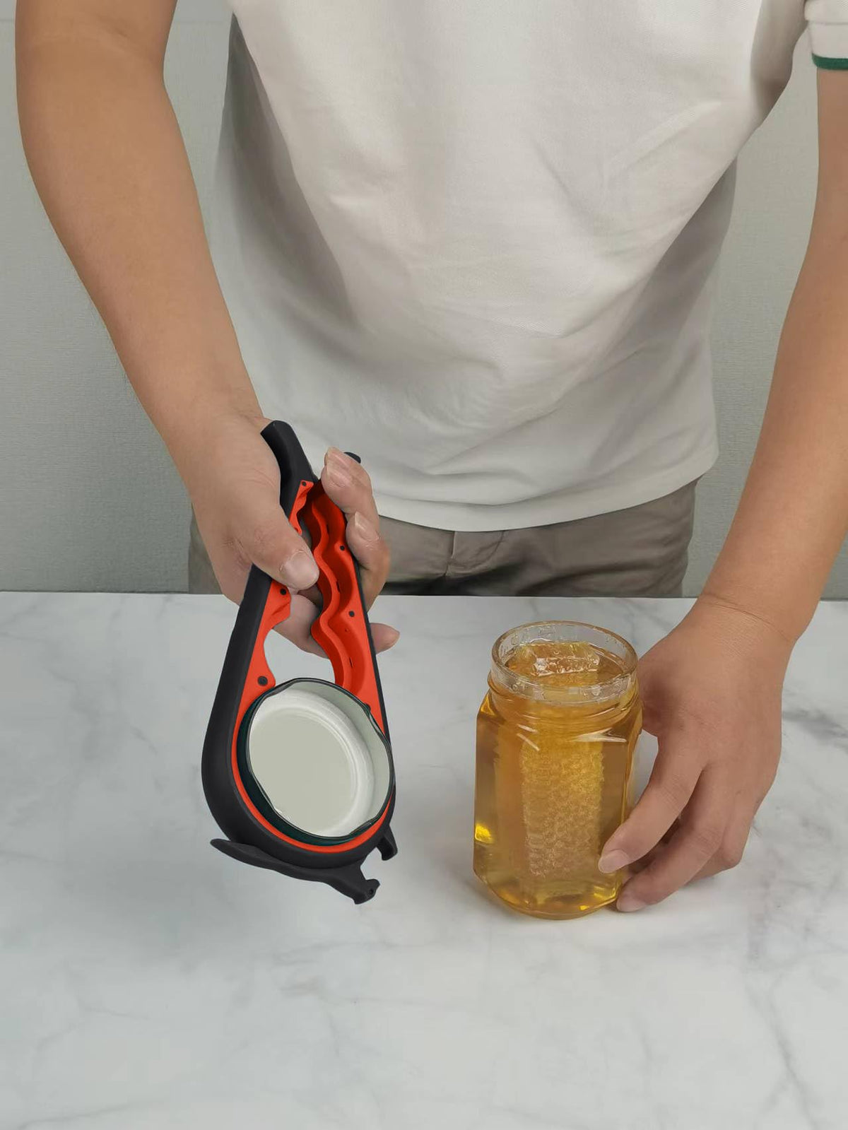 Otstar Jar Opener & Bottle Opener for Seniors with Arthritis, Weak Hands