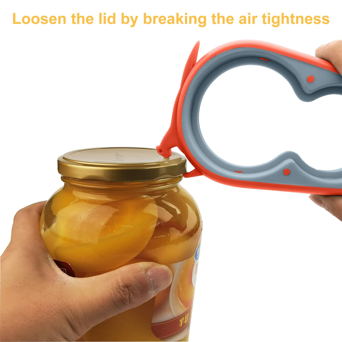 Otstar Jar Opener & Bottle Opener for Seniors with Arthritis, Weak Hands