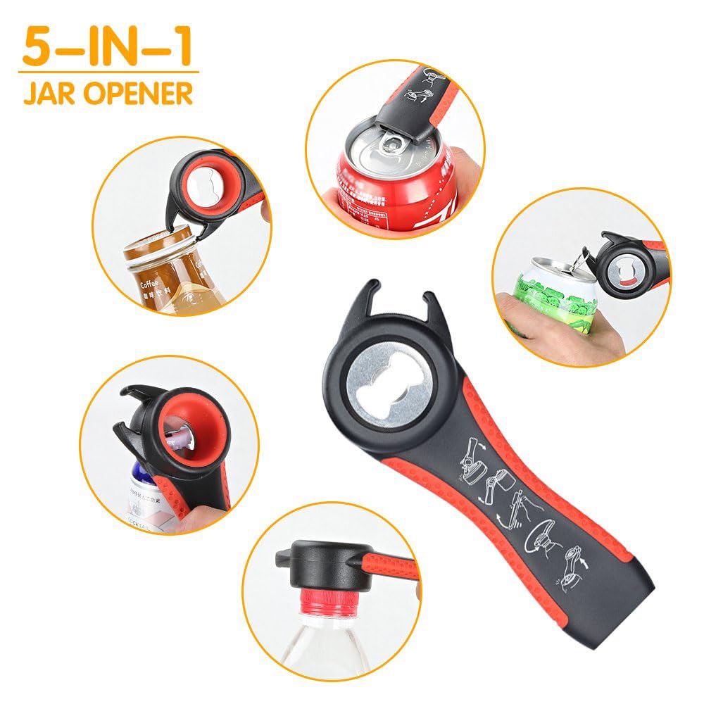 Otstar Jar Opener & Bottle Opener for Seniors with Arthritis, Weak Hands