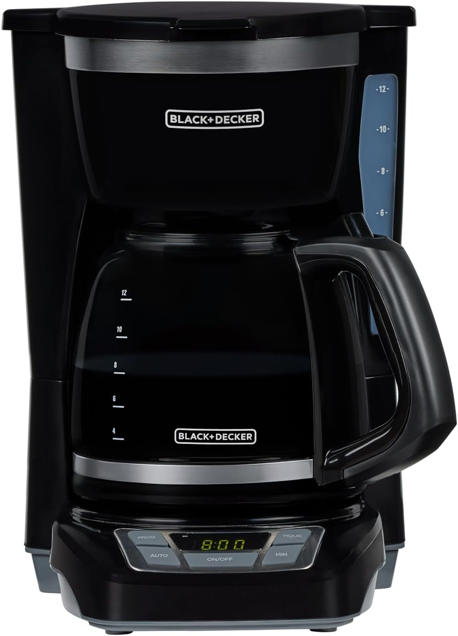 12-Cup Vortex Drip Coffee Maker