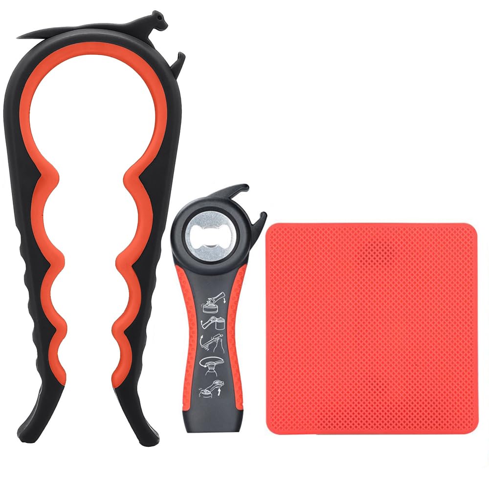 Otstar Jar Opener & Bottle Opener for Seniors with Arthritis, Weak Hands