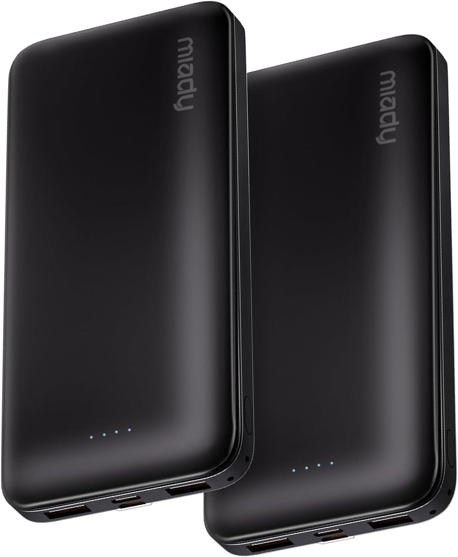 10,000mAh Portable Power Bank – 2 Pack