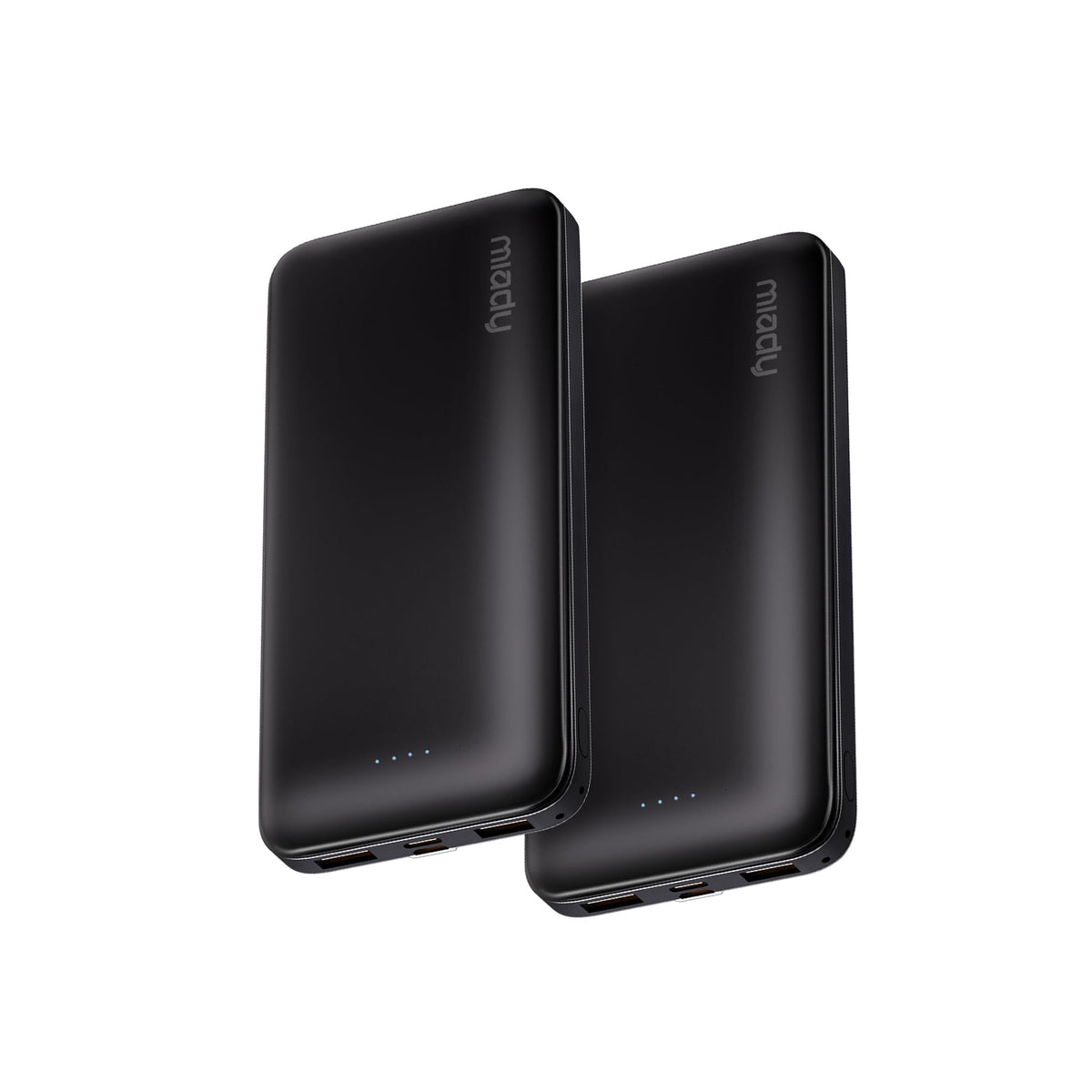10,000mAh Portable Power Bank – 2 Pack