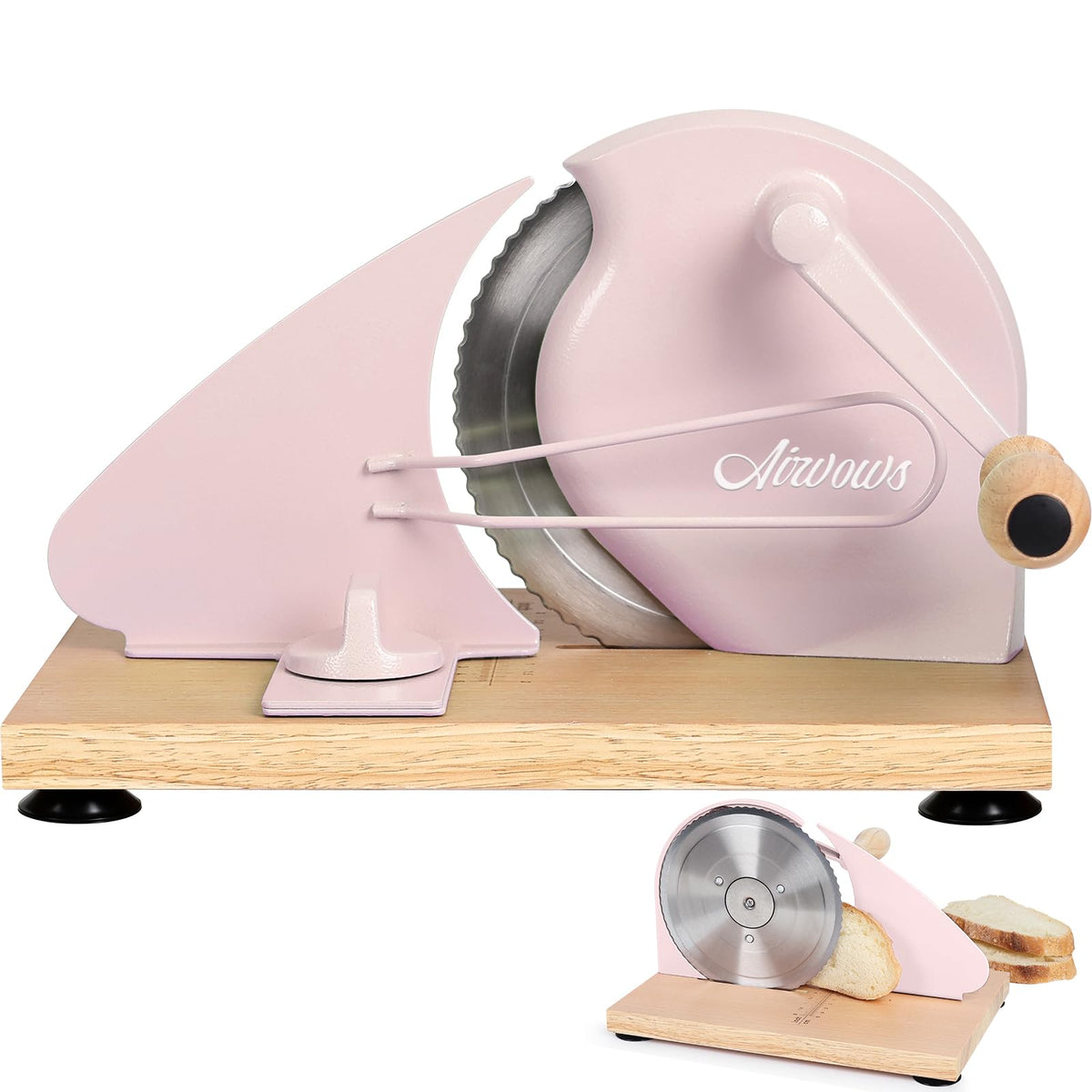 Manual Bread Slicer for Homemade Bread,Even Slicing from Thin to Thick