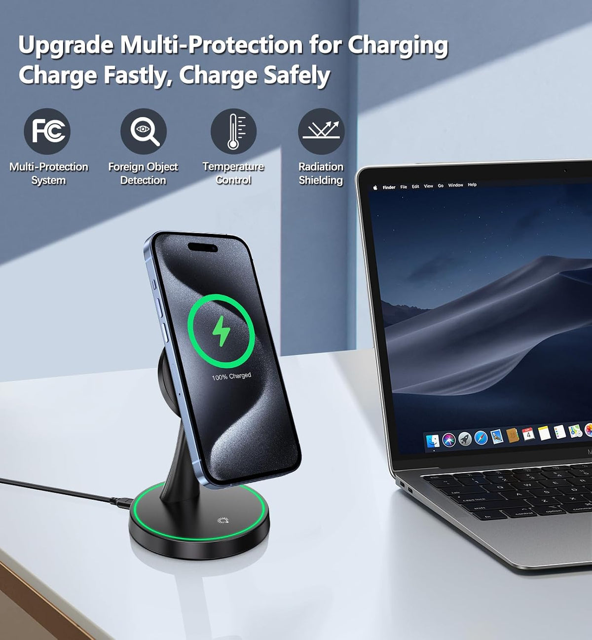 15W Magnetic Wireless Charging Stand