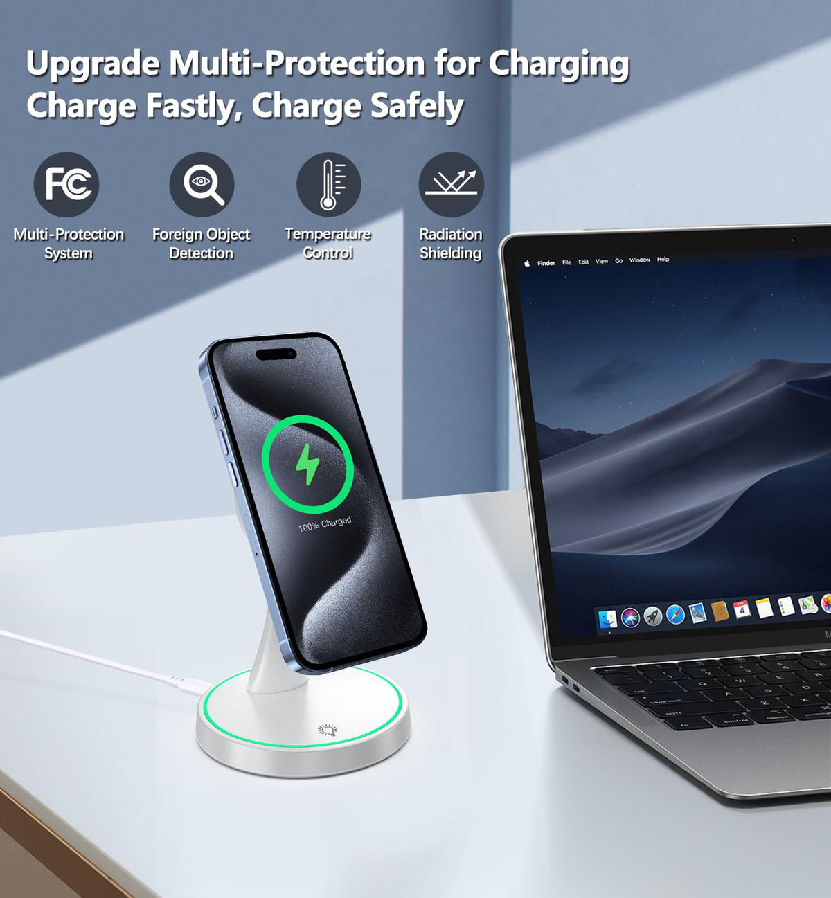 15W Magnetic Wireless Charging Stand
