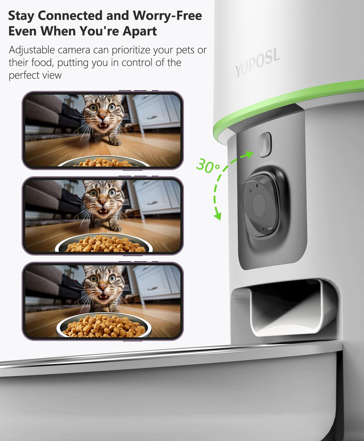 Automatic 3L Cat Feeder