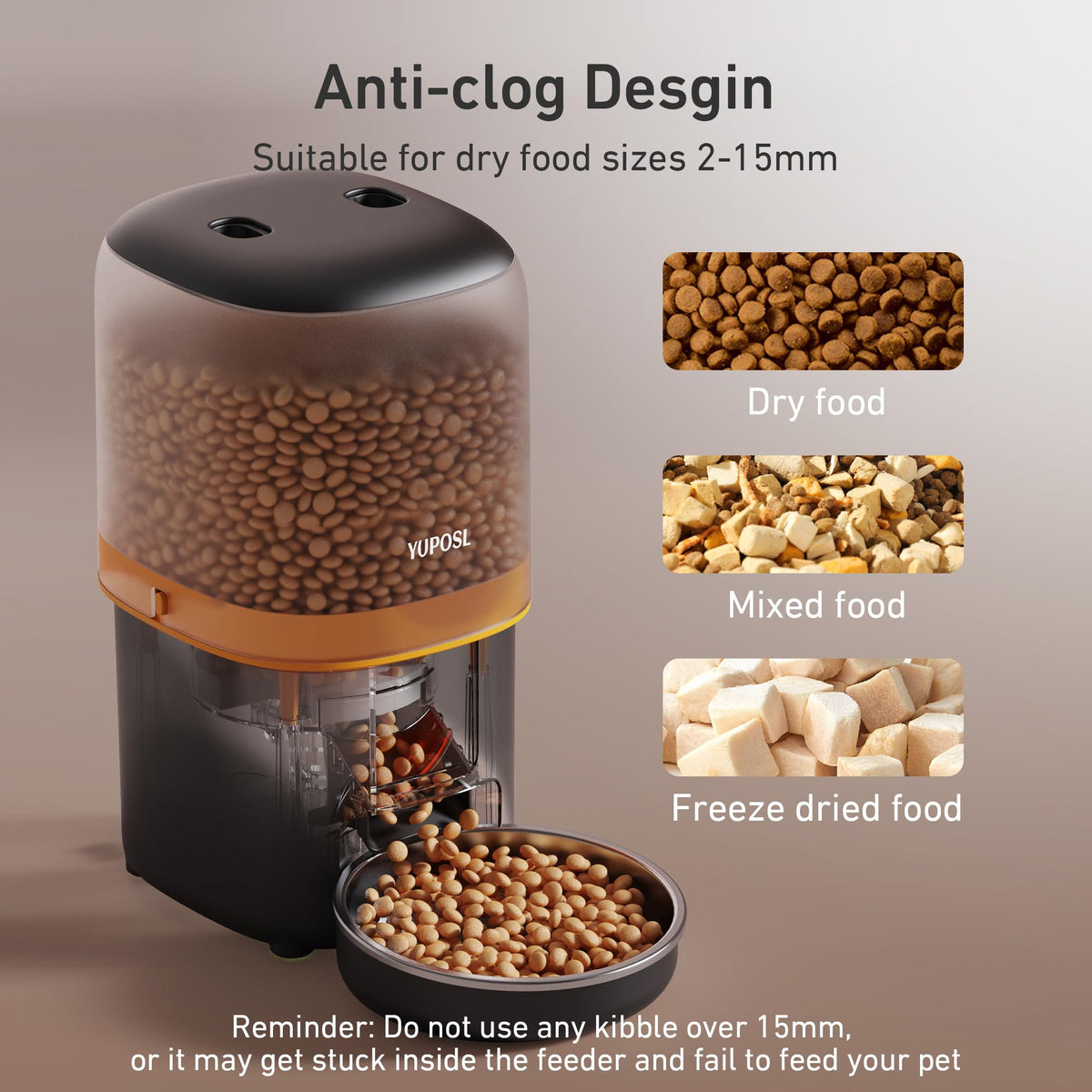 Automatic 3L Cat Feeder