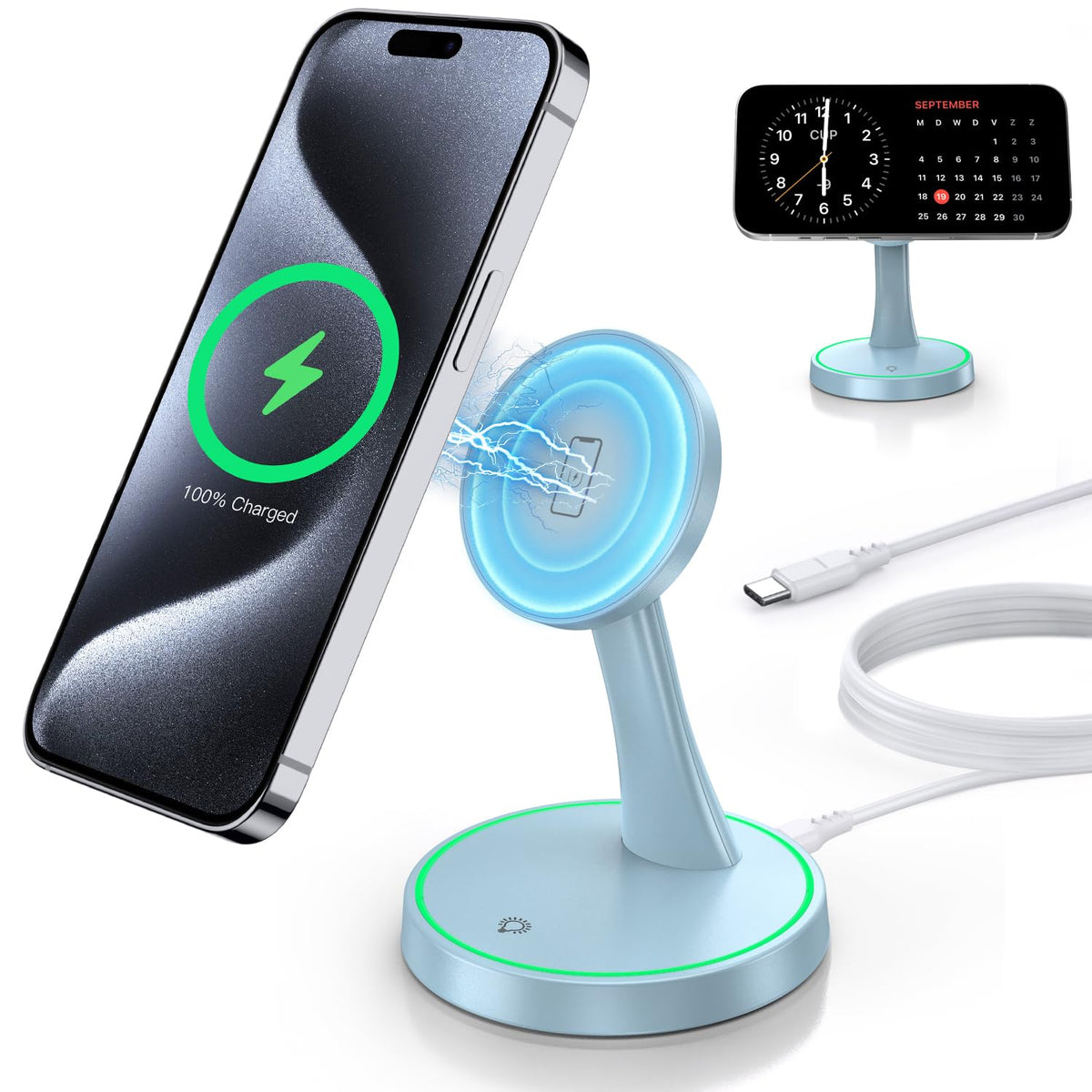 15W Magnetic Wireless Charging Stand