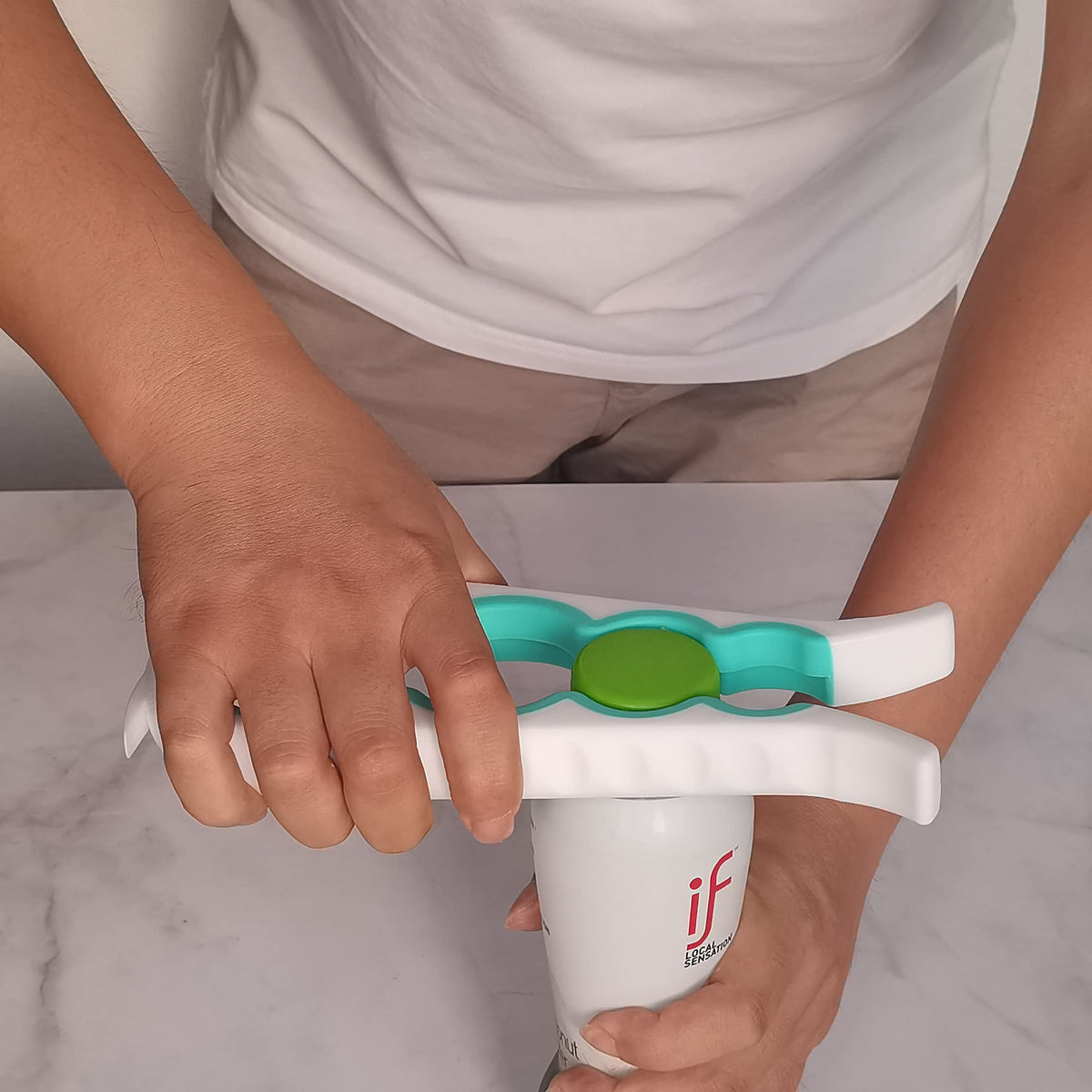Otstar Jar Opener & Bottle Opener for Seniors with Arthritis, Weak Hands