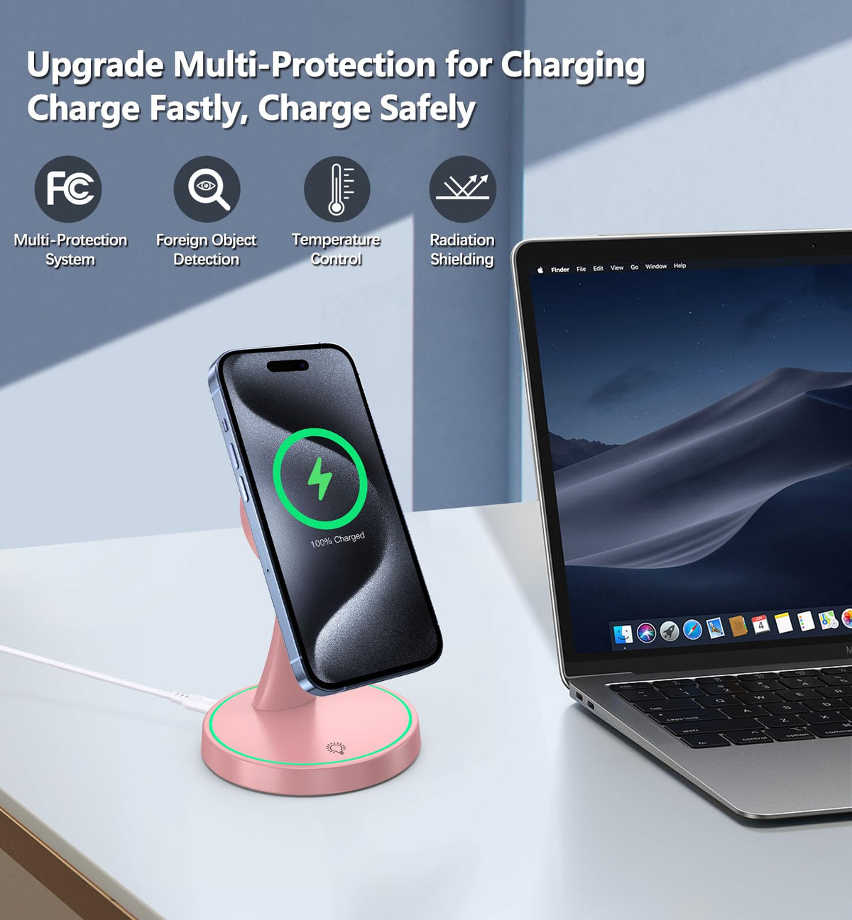 15W Magnetic Wireless Charging Stand