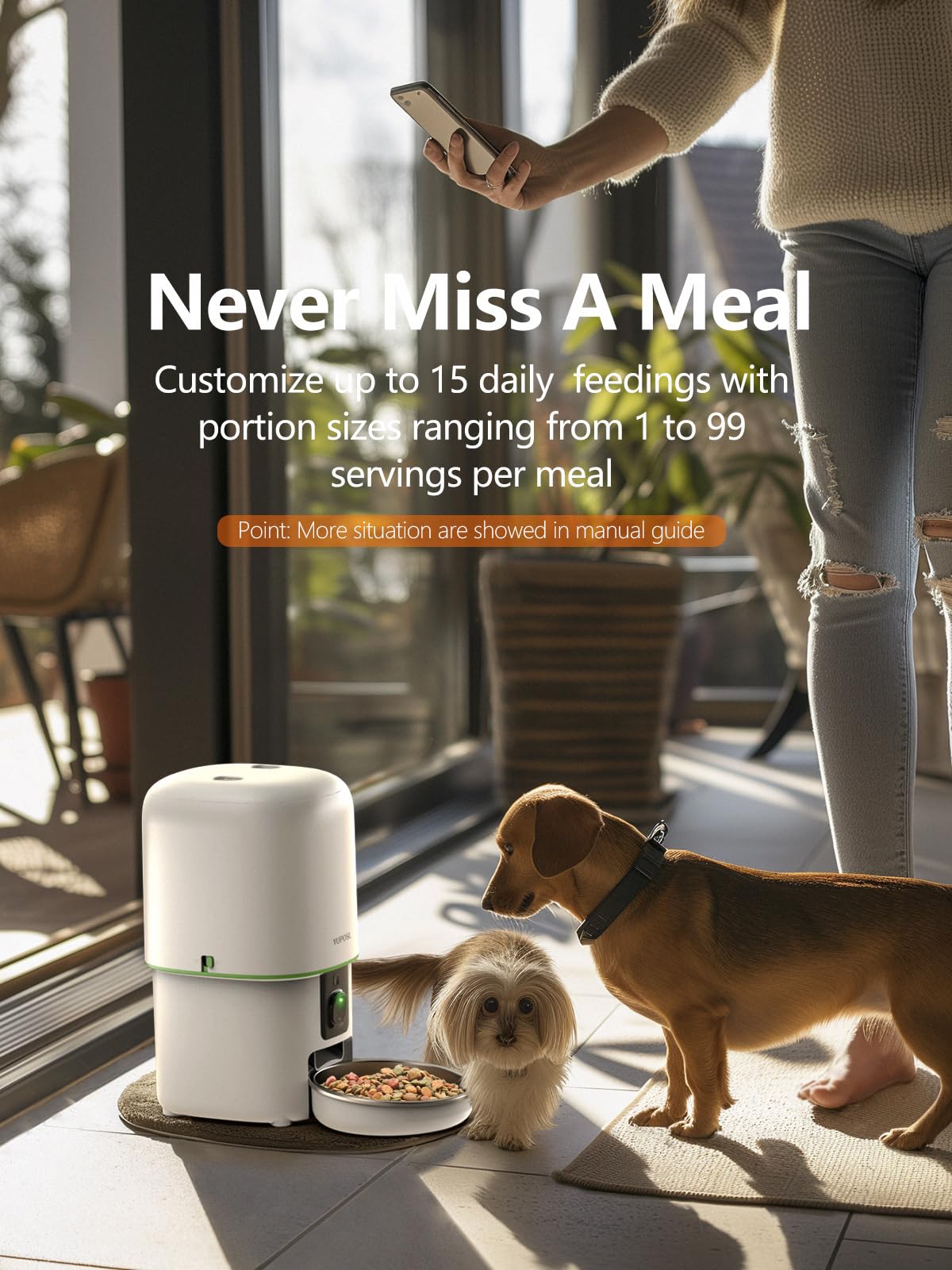Automatic 3L Cat Feeder