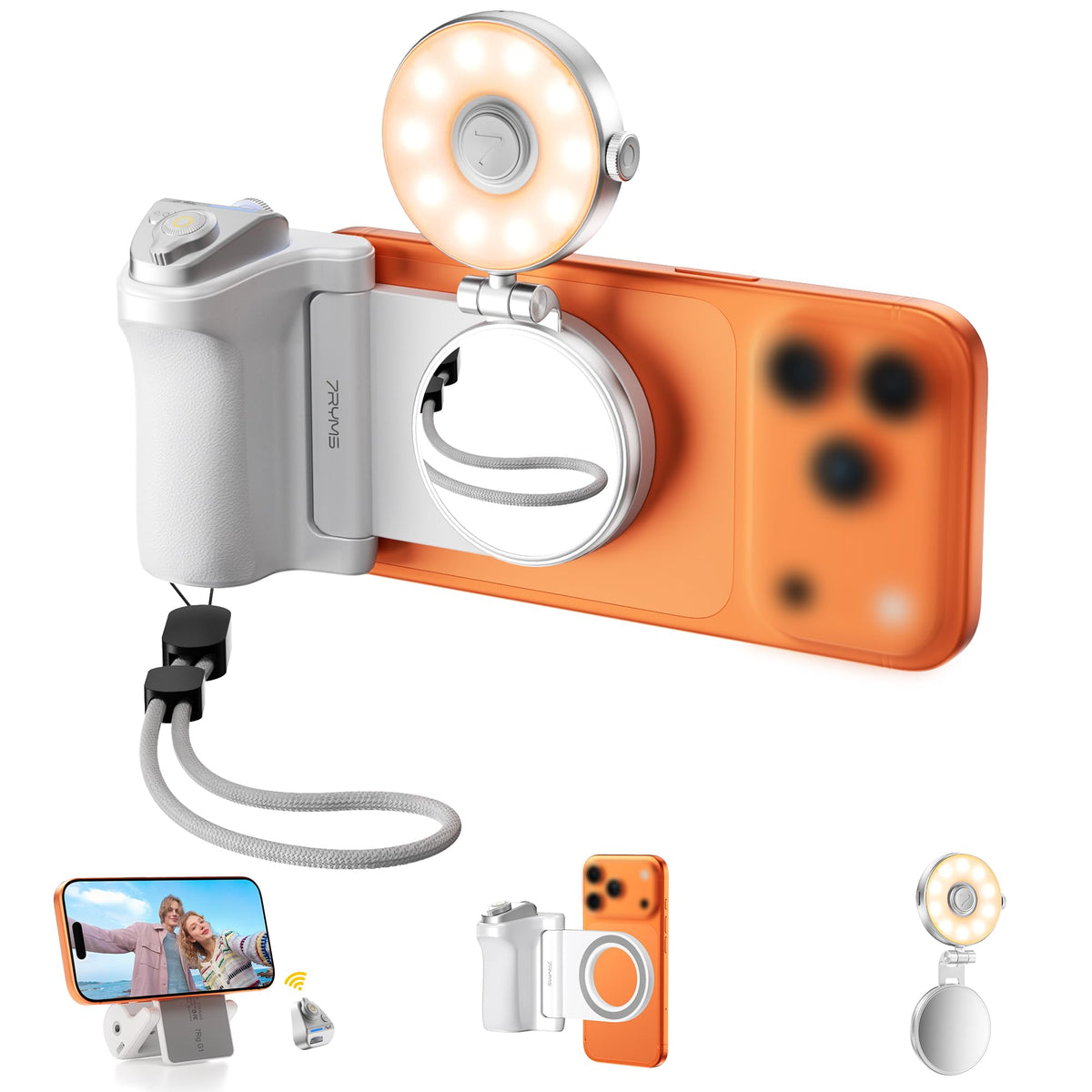7RYMS 7RIG G1 Magnetic Phone Camera Grip for iPhone Android-Wireless Remote
