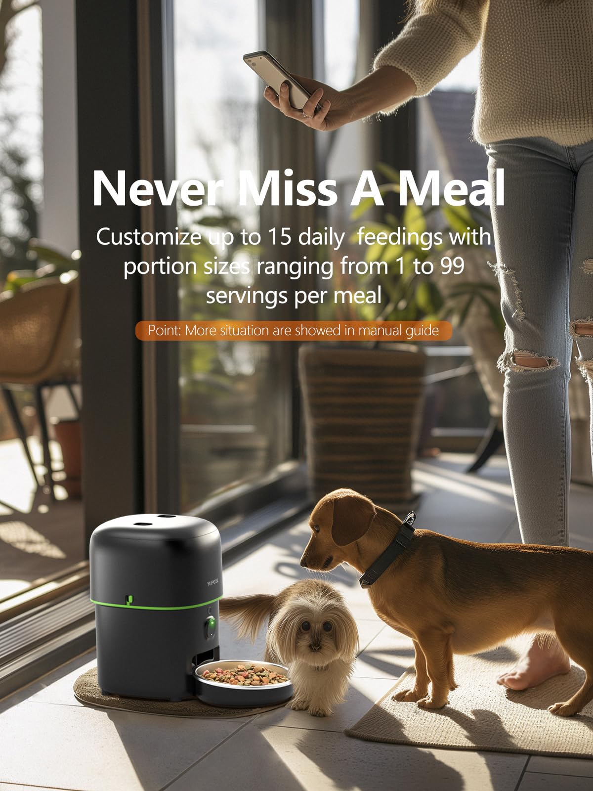 Automatic 3L Cat Feeder