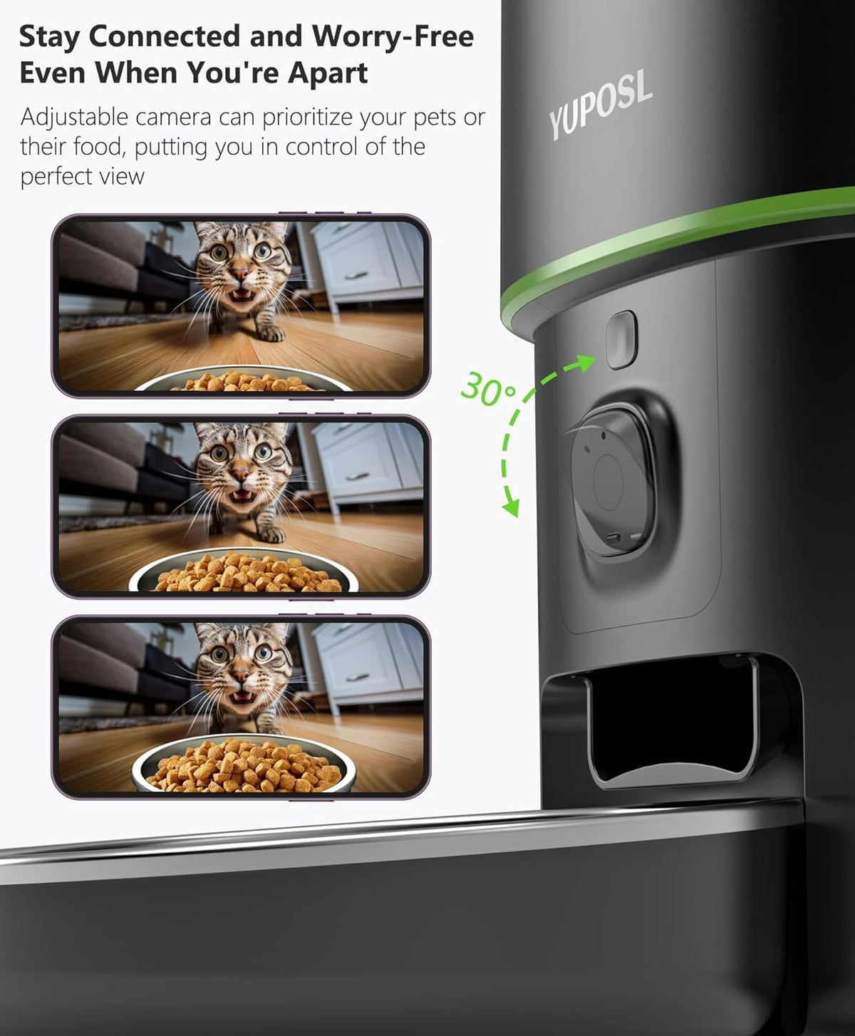 Automatic 3L Cat Feeder