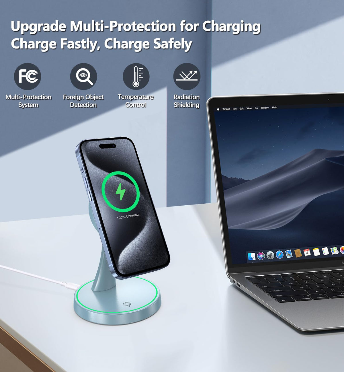 15W Magnetic Wireless Charging Stand
