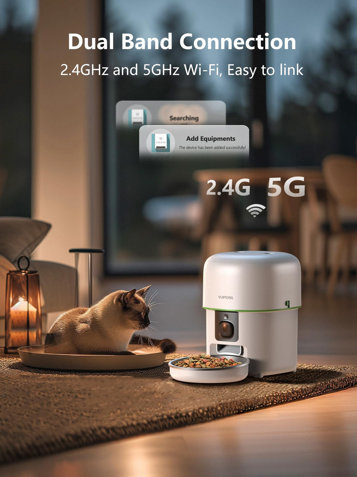 Automatic 3L Cat Feeder