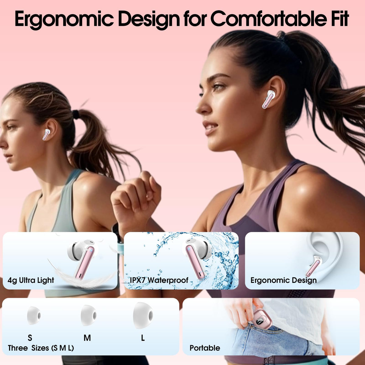 Real Time AI Translation Earbuds 165 Languages 6 Modes No Subscription