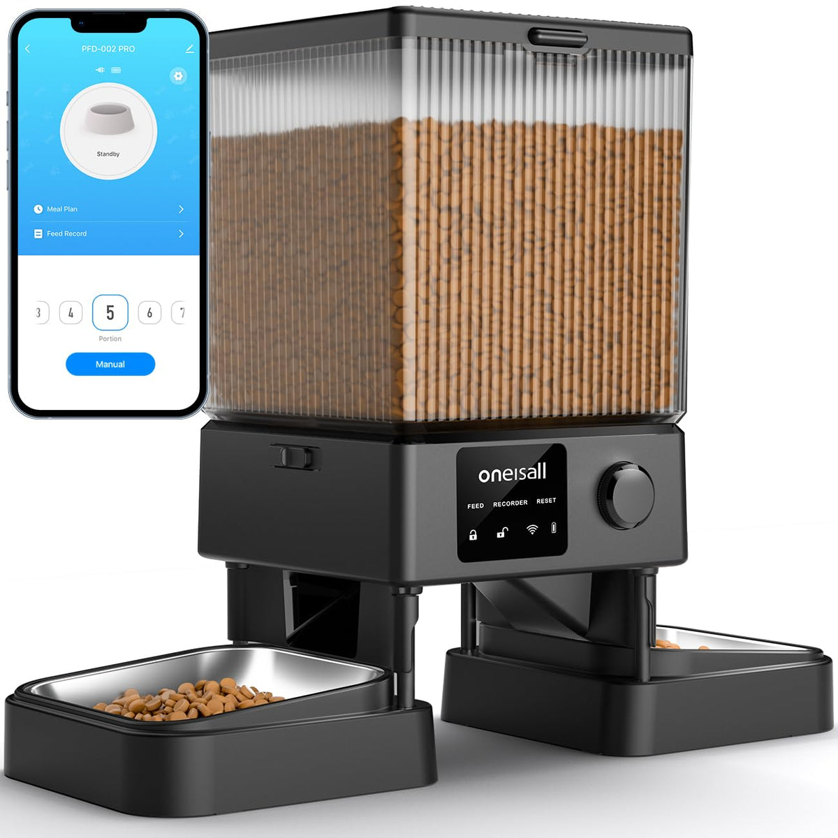 Automatic Cat Feeder for 2 Cats
