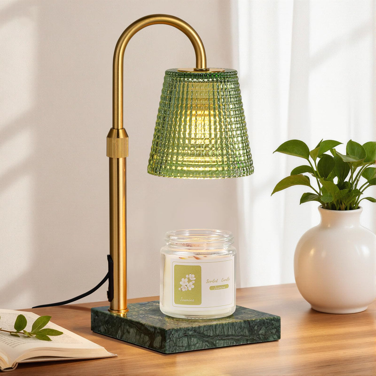 Hong-in Candle Warmer Lamp with Timer, House Warming Gifts New Home Decor