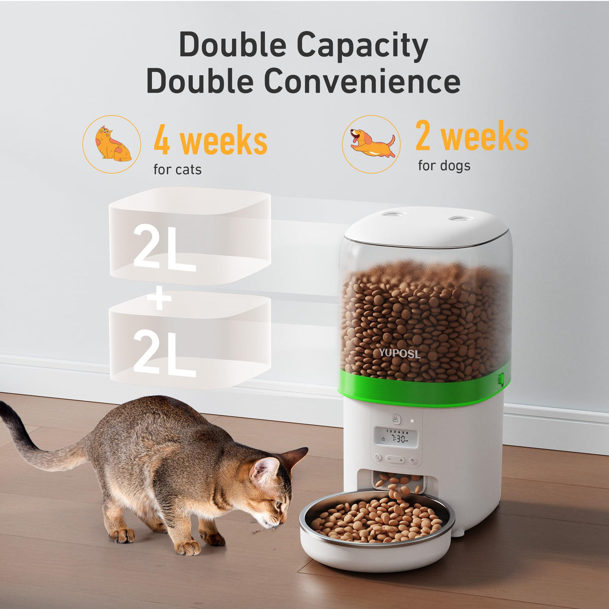 Automatic 3L Cat Feeder