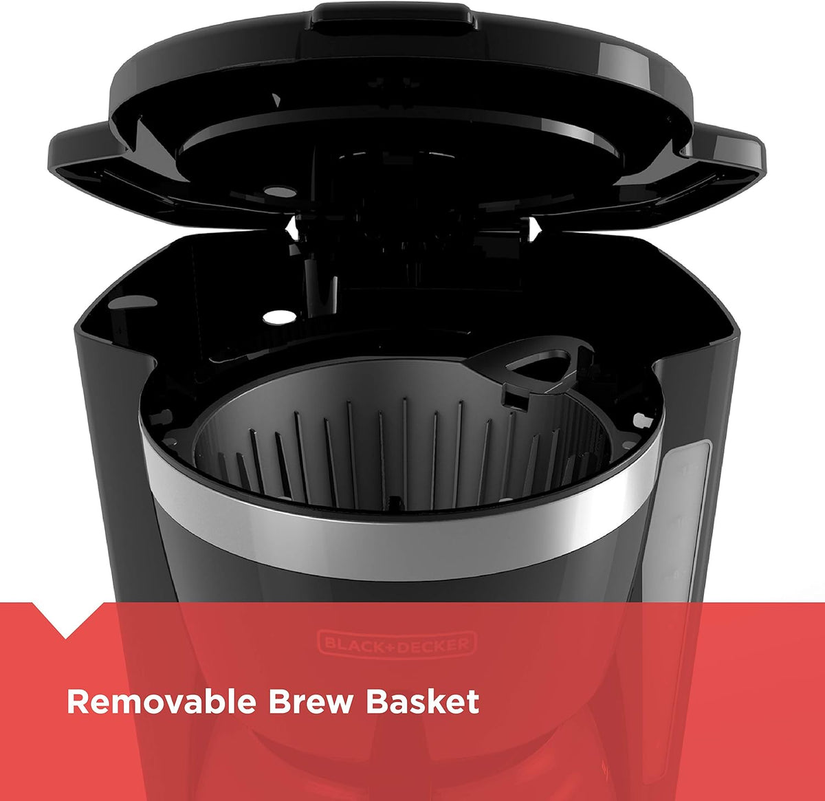12-Cup Vortex Drip Coffee Maker