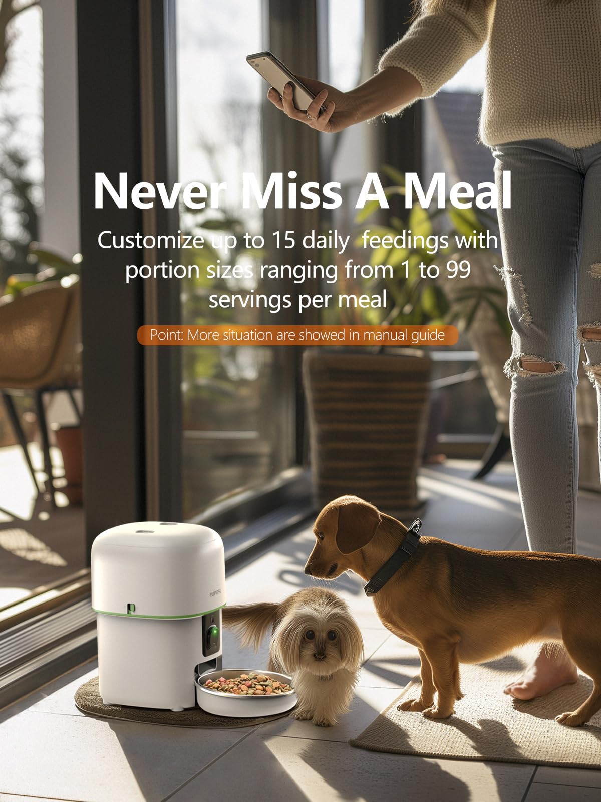 Automatic 3L Cat Feeder