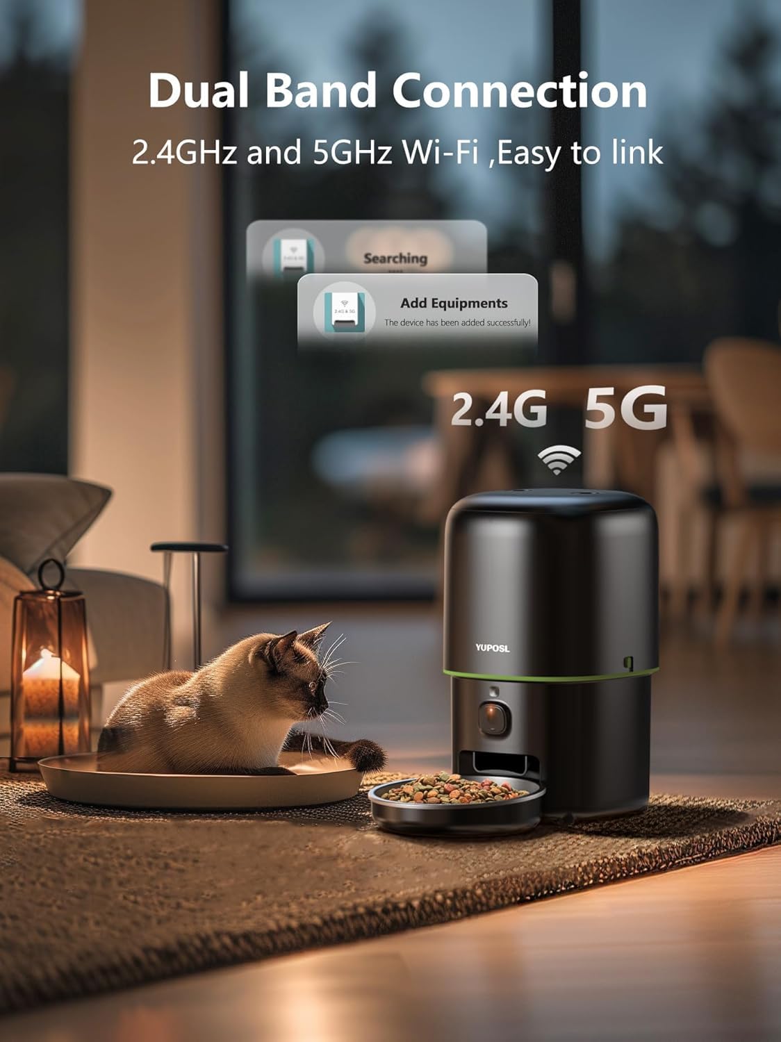 Automatic 3L Cat Feeder