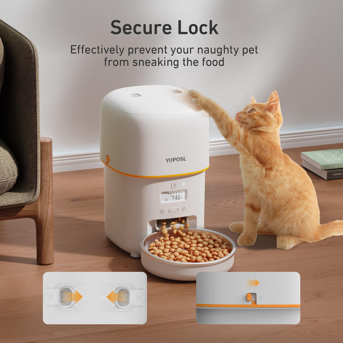 Automatic 3L Cat Feeder