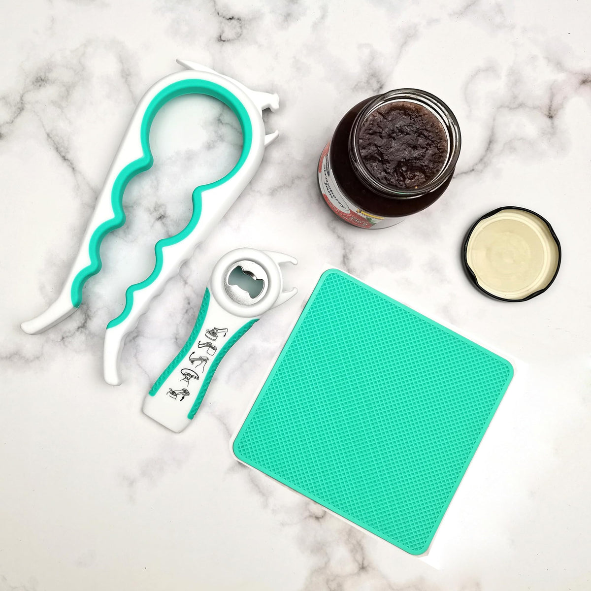 Otstar Jar Opener & Bottle Opener for Seniors with Arthritis, Weak Hands