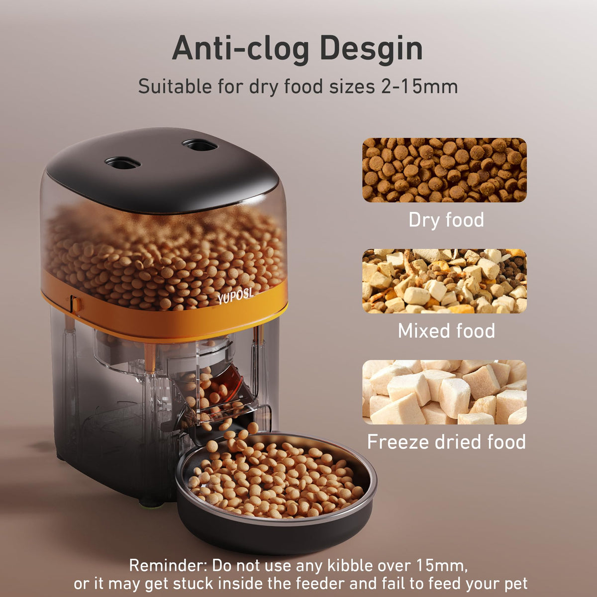 Automatic 3L Cat Feeder