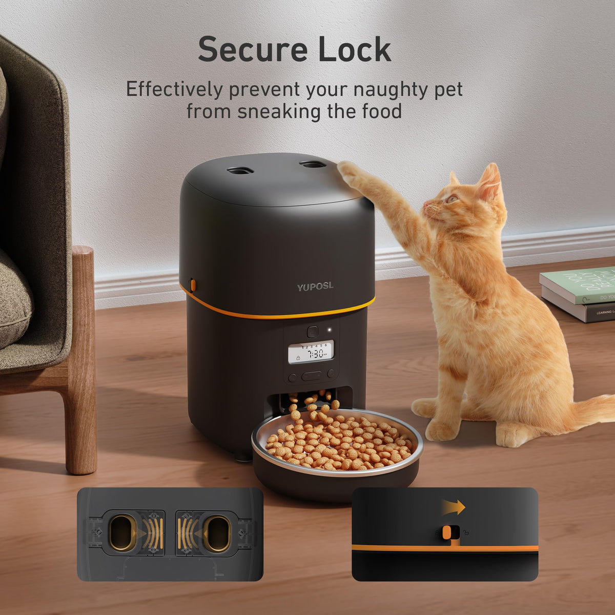 Automatic 3L Cat Feeder