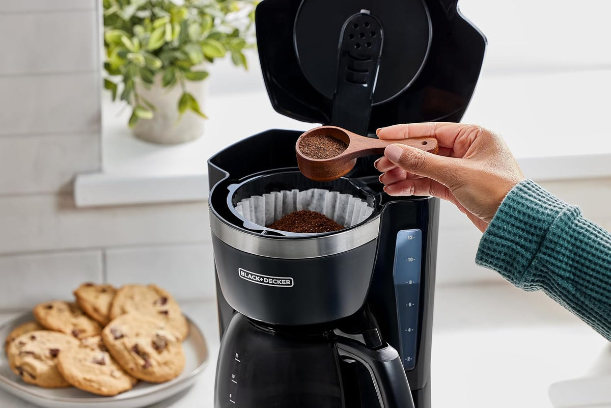 12-Cup Vortex Drip Coffee Maker