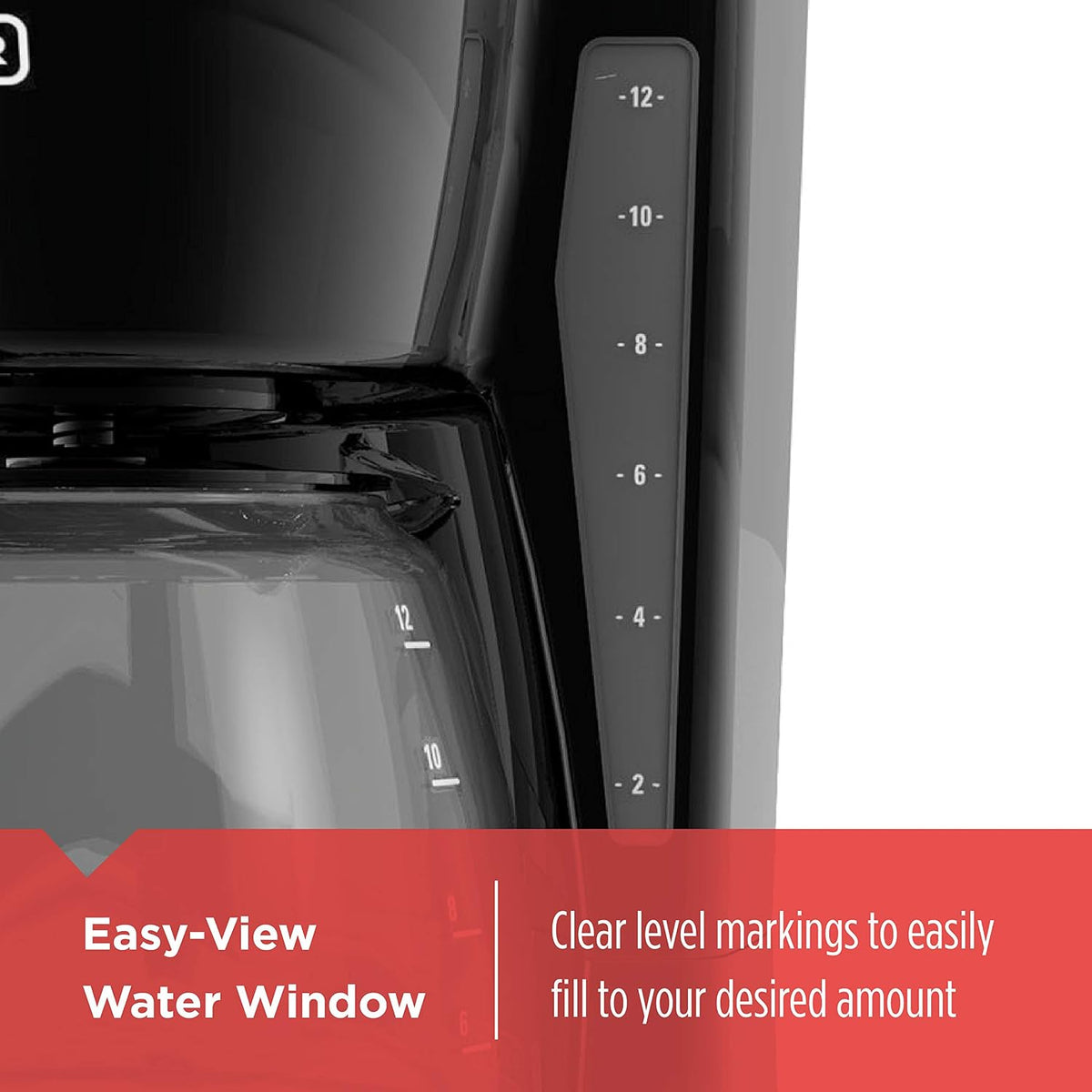 12-Cup Vortex Drip Coffee Maker