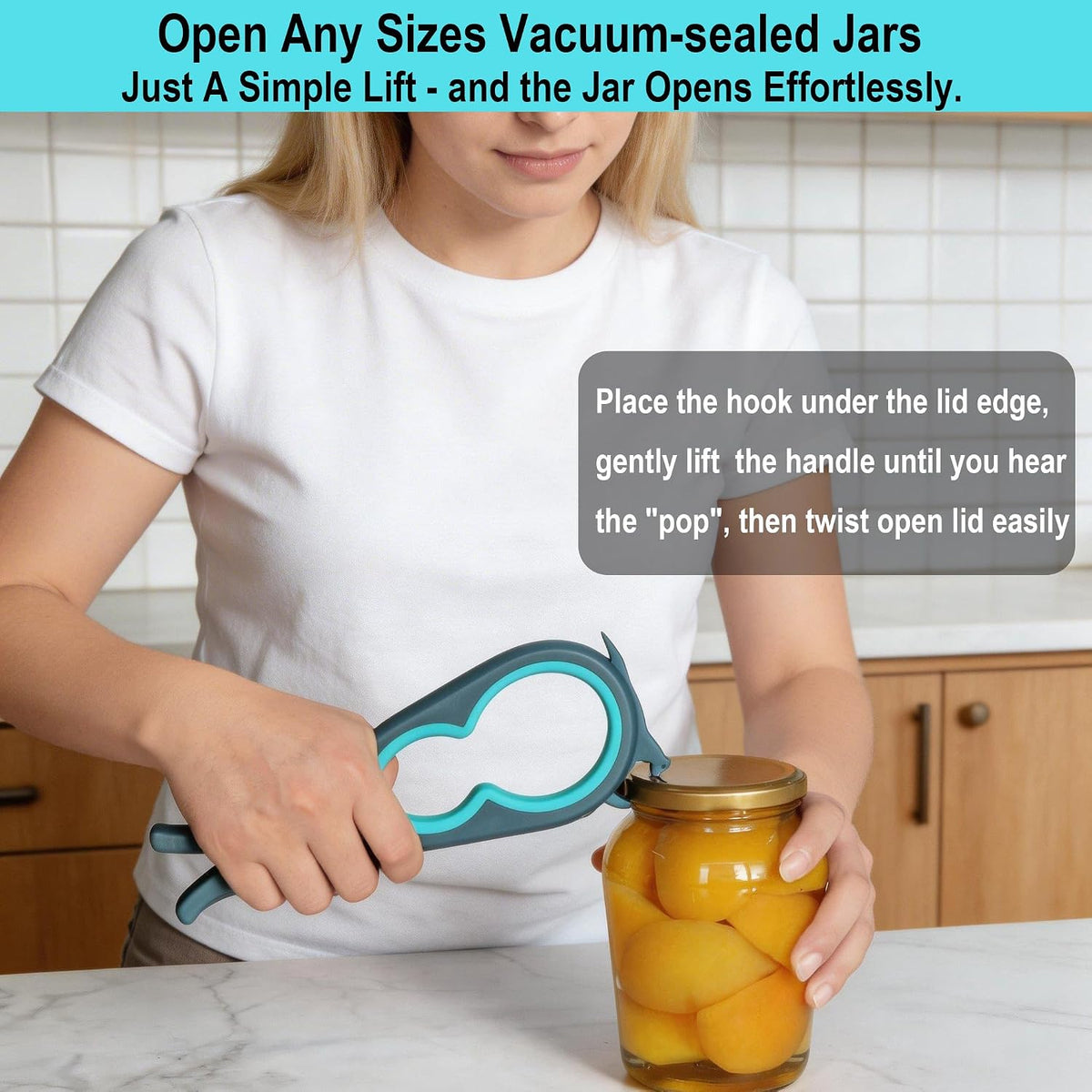 Otstar Jar Opener & Bottle Opener for Seniors with Arthritis, Weak Hands