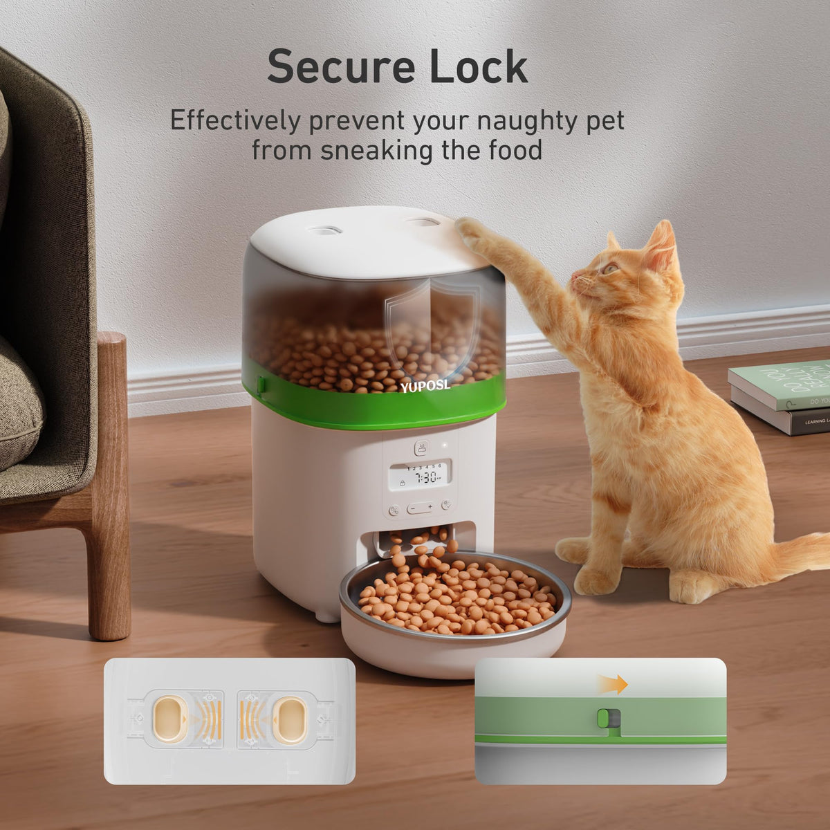 Automatic 3L Cat Feeder