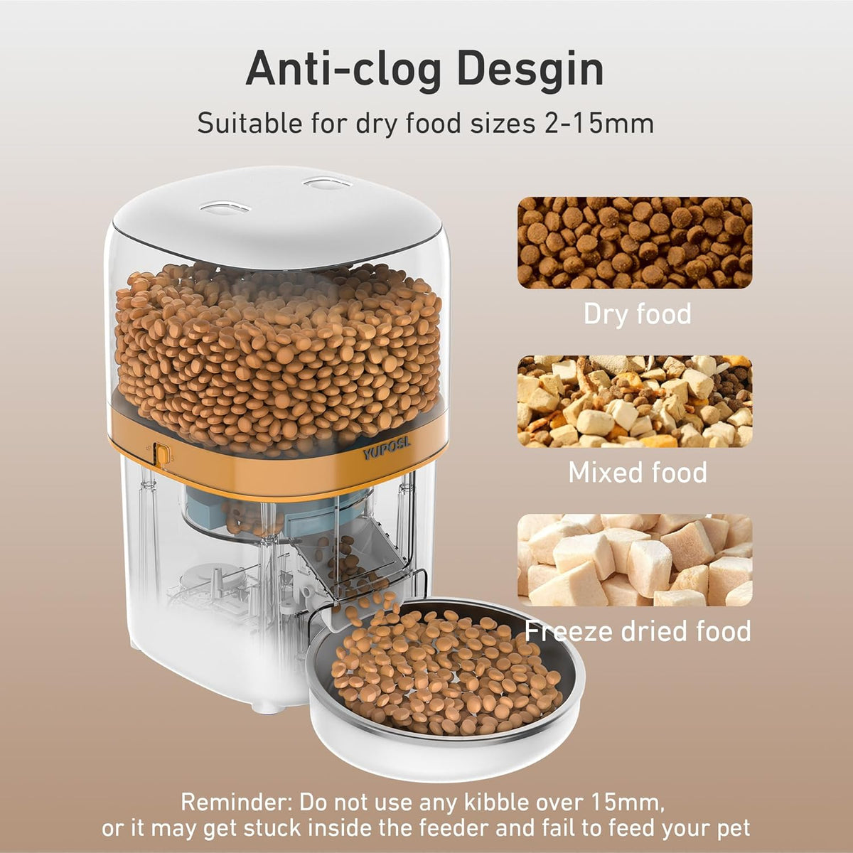 Automatic 3L Cat Feeder