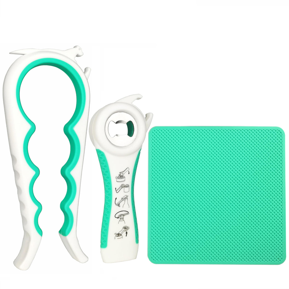 Otstar Jar Opener & Bottle Opener for Seniors with Arthritis, Weak Hands