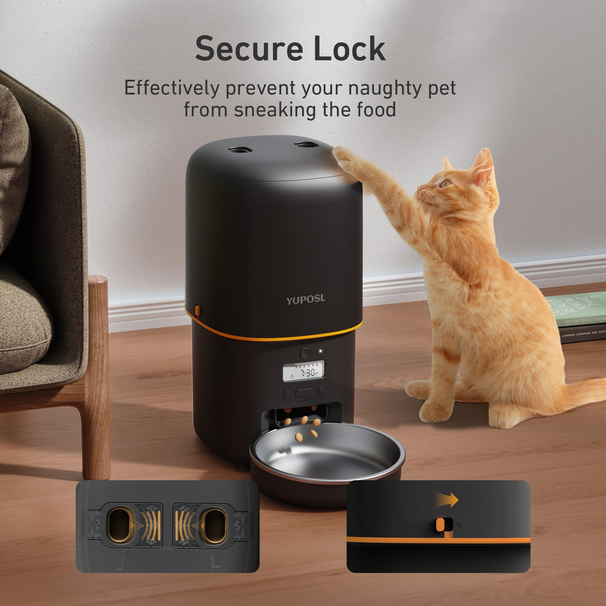 Automatic 3L Cat Feeder
