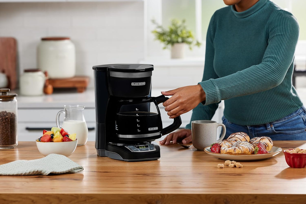 12-Cup Vortex Drip Coffee Maker