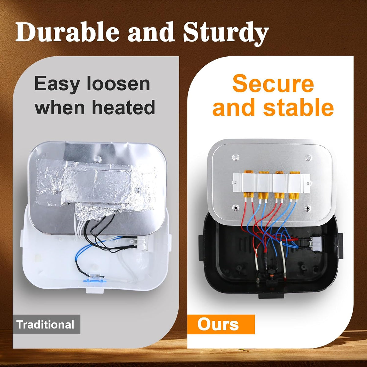 100W Electric Lunch Box for Adults,2 Pack 1.8L Portable Food Warmer