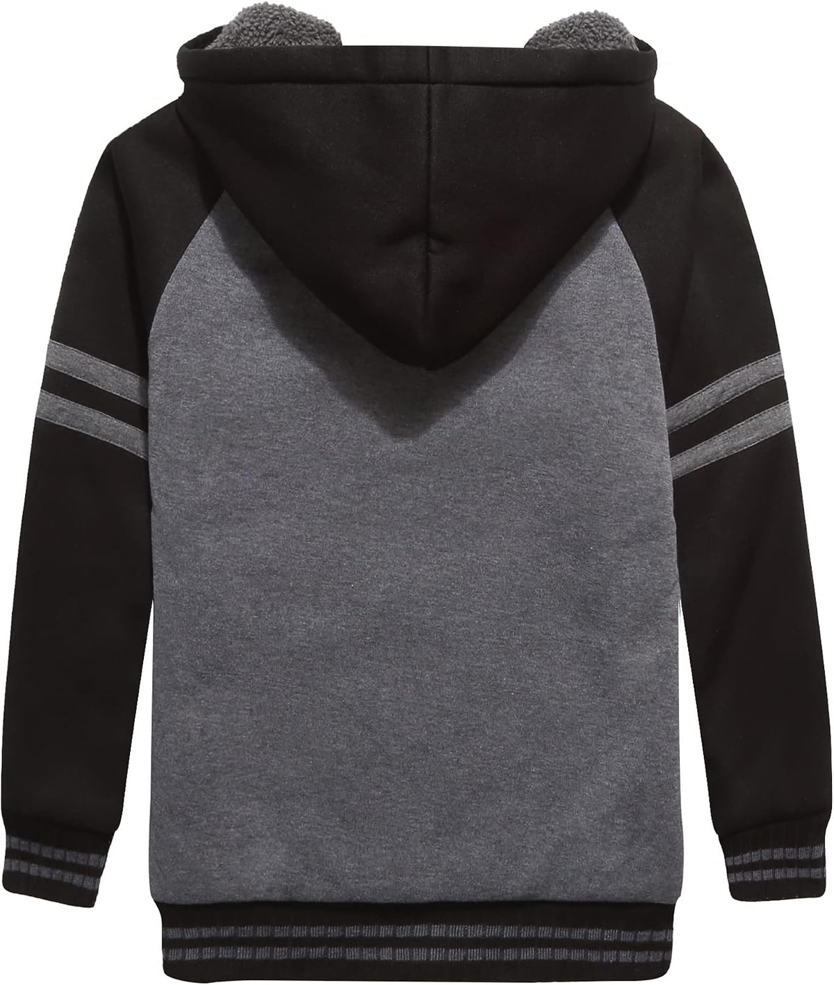 Boys Fleece Jacket Sherpa Lined Zip up Hoodie for Kids