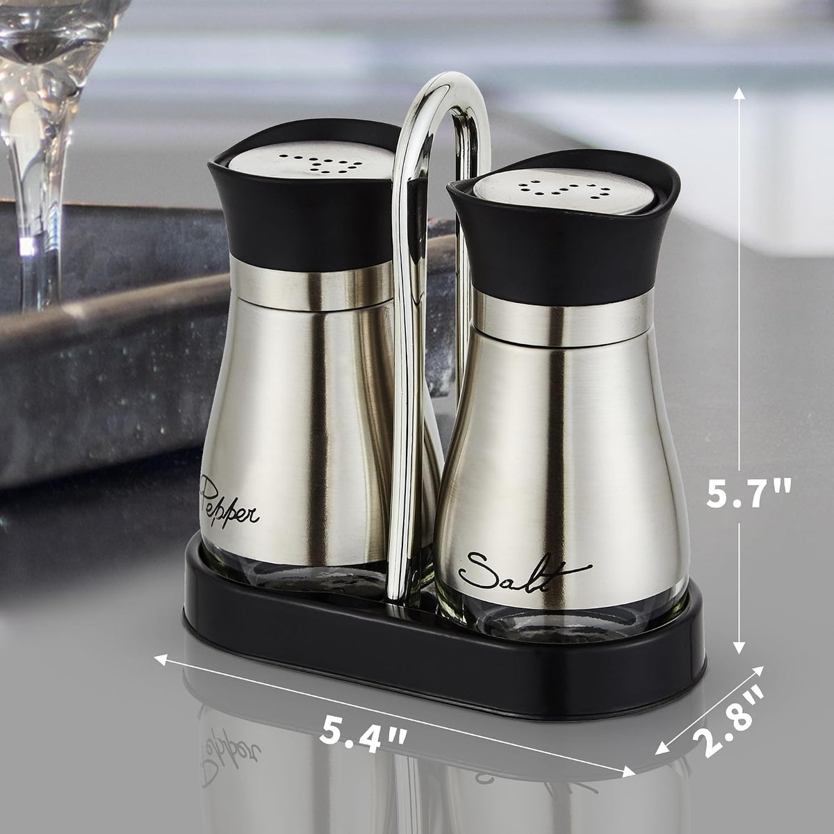 Salt and Pepper Shakers Set
