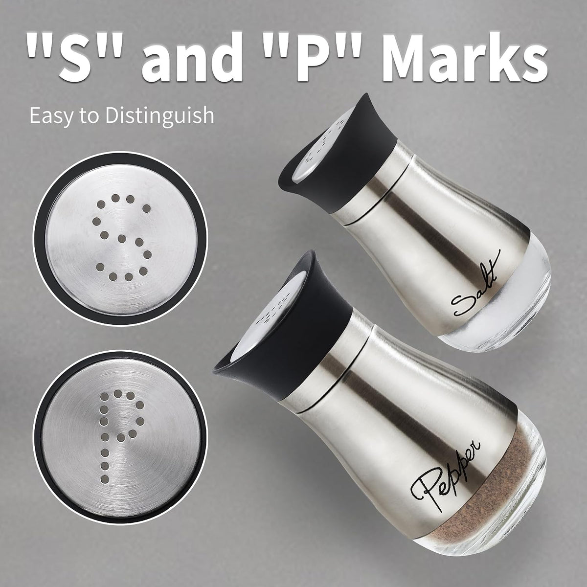 Salt and Pepper Shakers Set